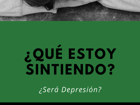 Sera Depresion?