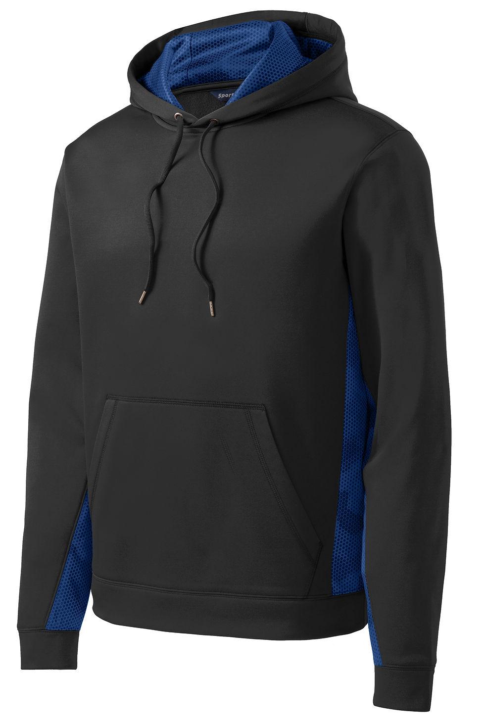 Thumbnail: Sport-Tek Sport-Wick CamoHex Fleece Colorblock Hooded Pullover