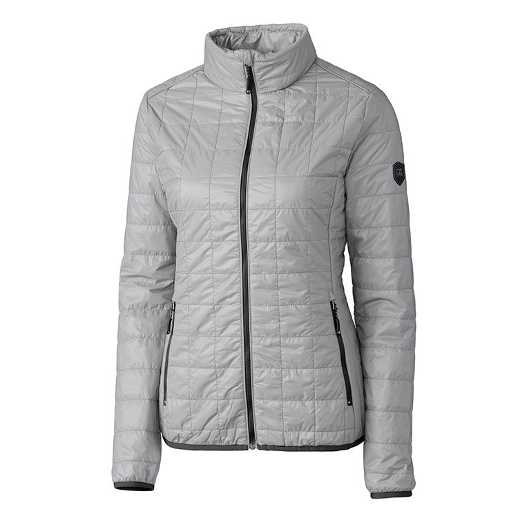 Thumbnail: Cutter and Buck Ladies Rainier PrimaLoft Eco Insulated Full Zip Puffer Jacket