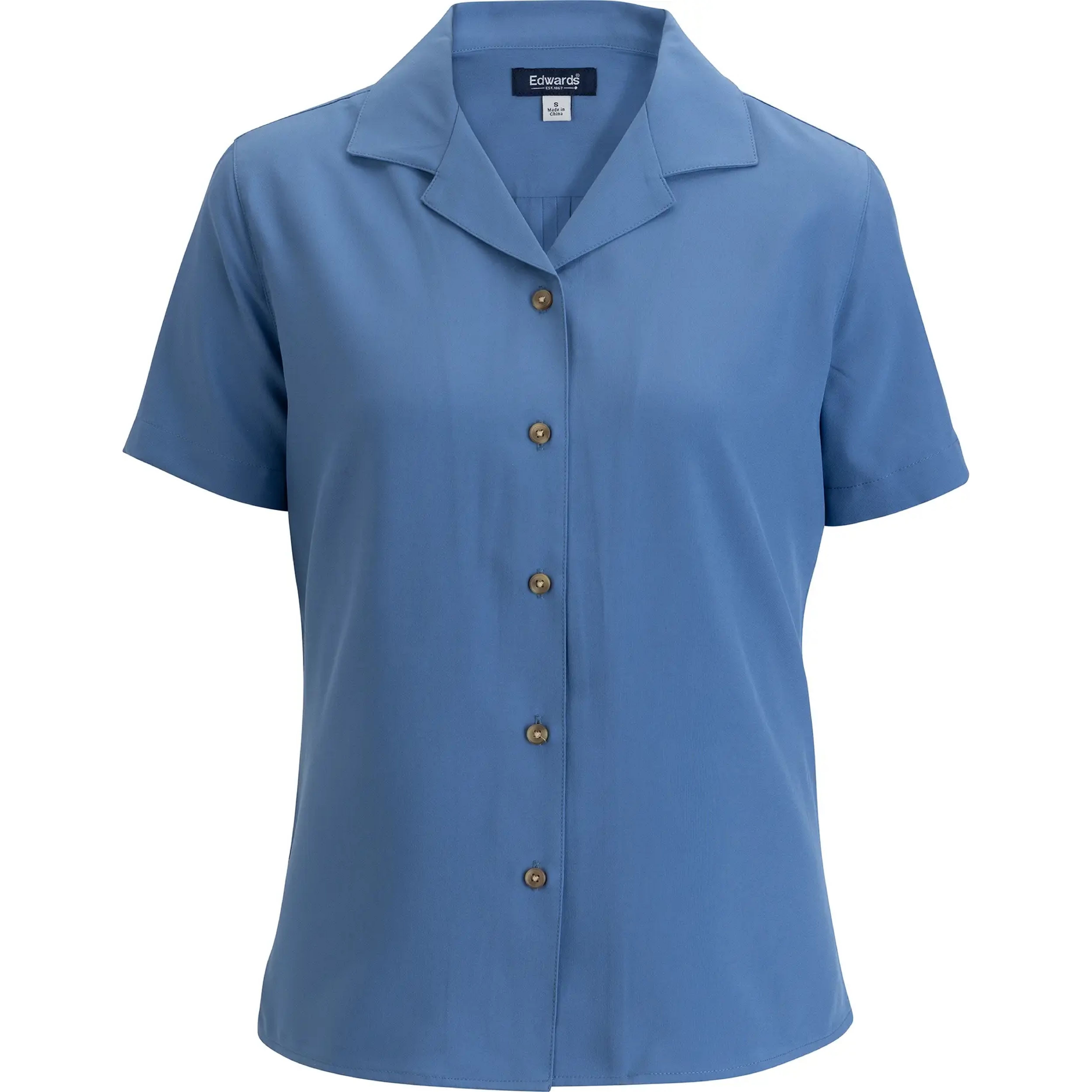 Edwards Ladies Camp Collar Blouse