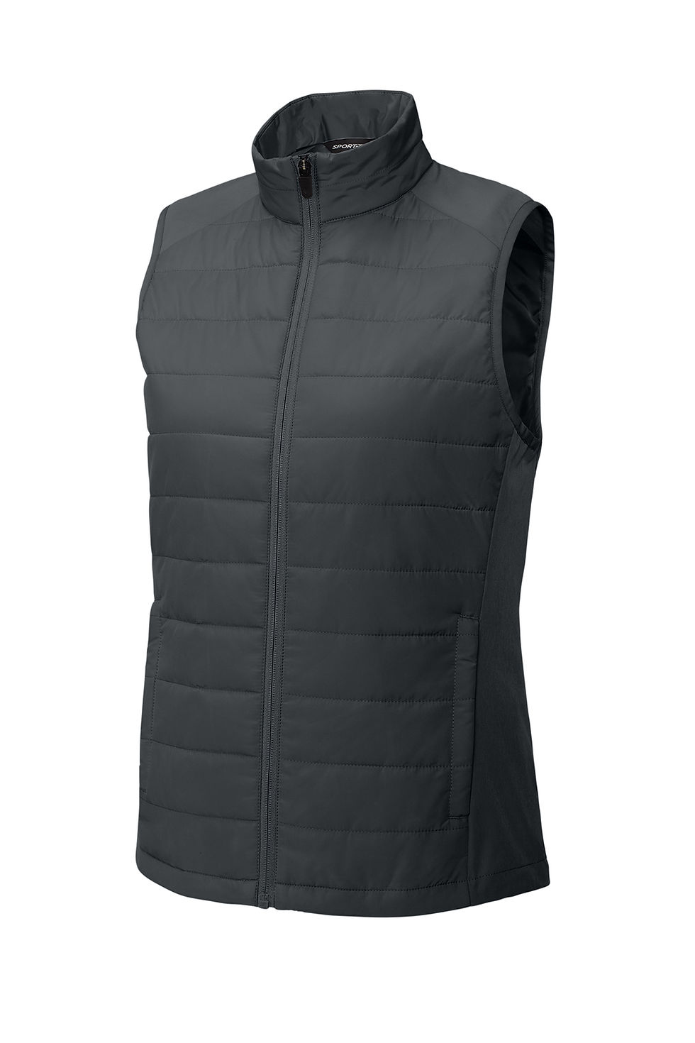 Thumbnail: Sport-Tek Womens Teknical Hybrid Vest