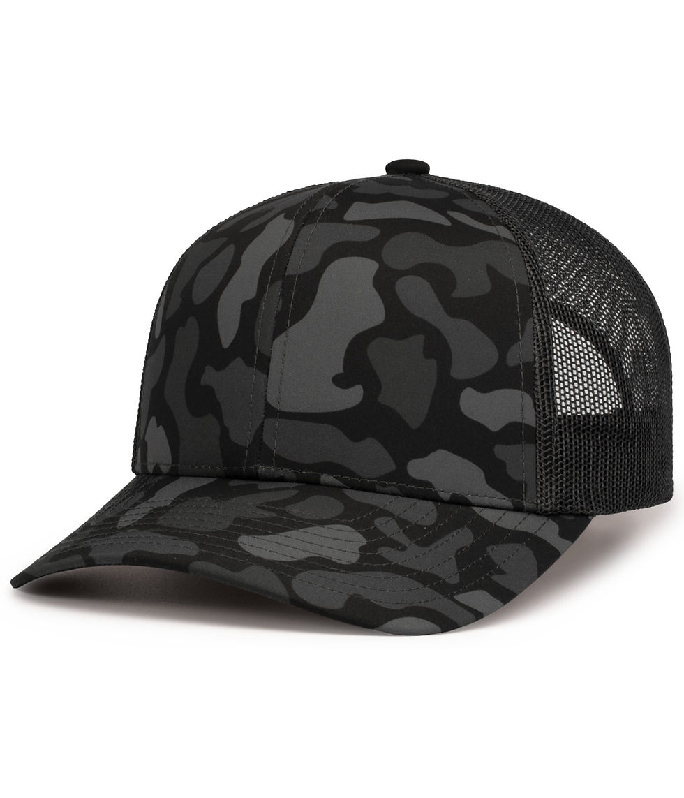 Thumbnail: Duck Camo Trucker Snapback Cap
