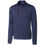 Thumbnail: Cutter and Buck Stealth Heathered Quarter Zip Pullover