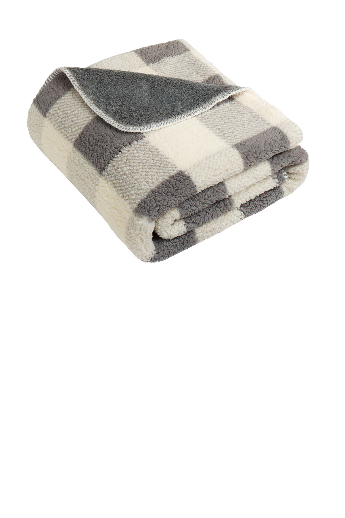 Port Authority Double-Sided Sherpa Plush Blanket