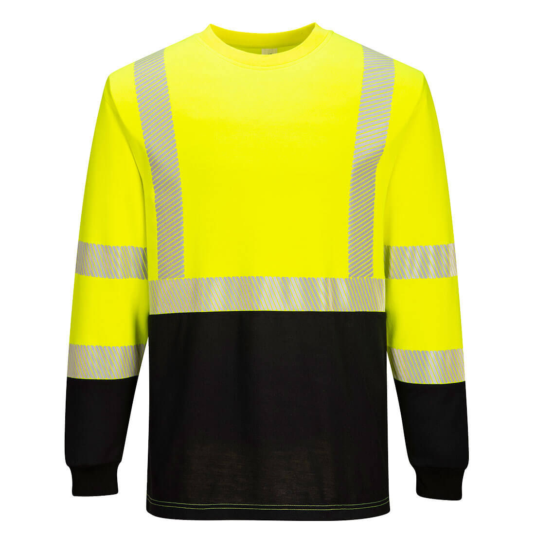 Modaflame Knit Hi-Vis Two Tone FR Crew