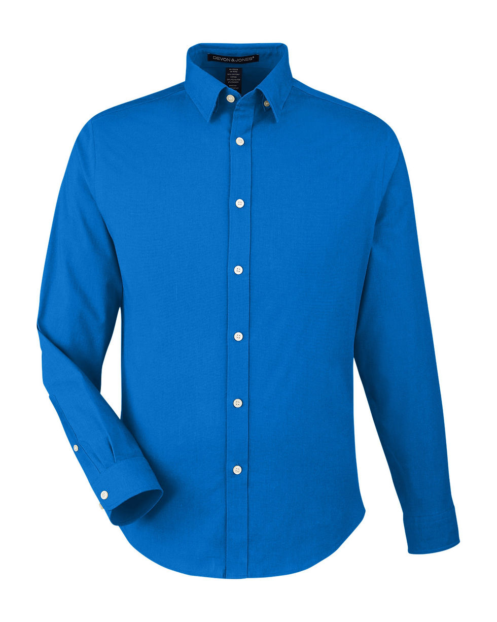 Thumbnail: Devon & Jones CrownLux Performance Mens Spencer Poplin Shirt