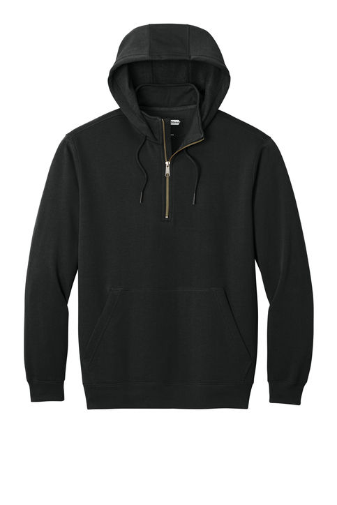 Thumbnail: CornerStone Tough Fleece Quarter-Zip Hoodie
