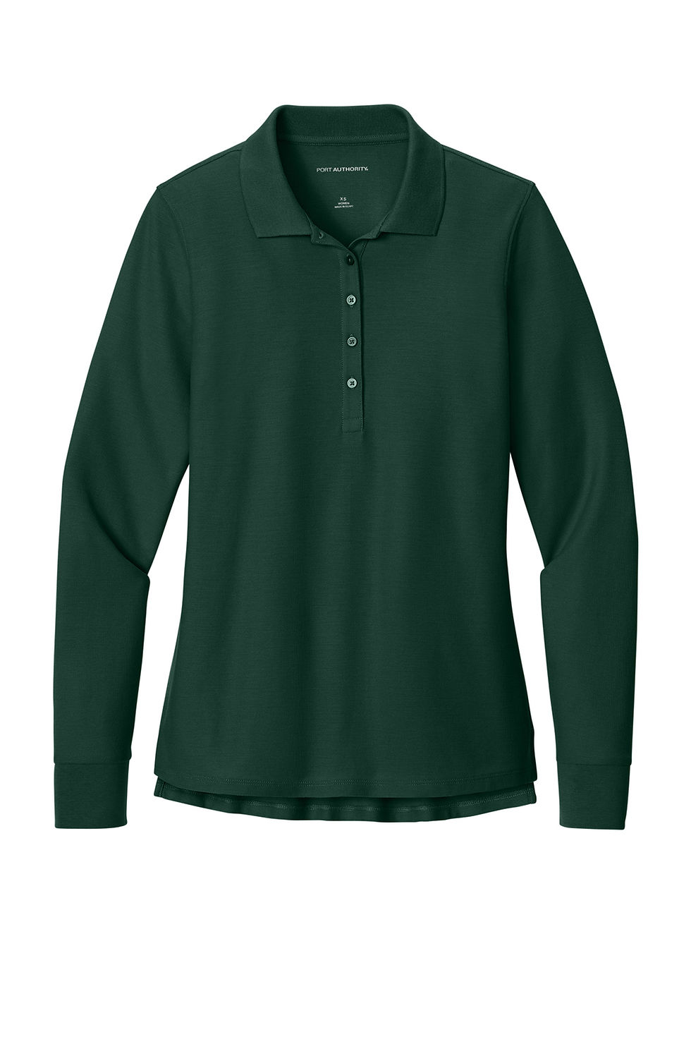 Thumbnail: Port Authority Womens Wearever Signature Pique Long Sleeve Polo