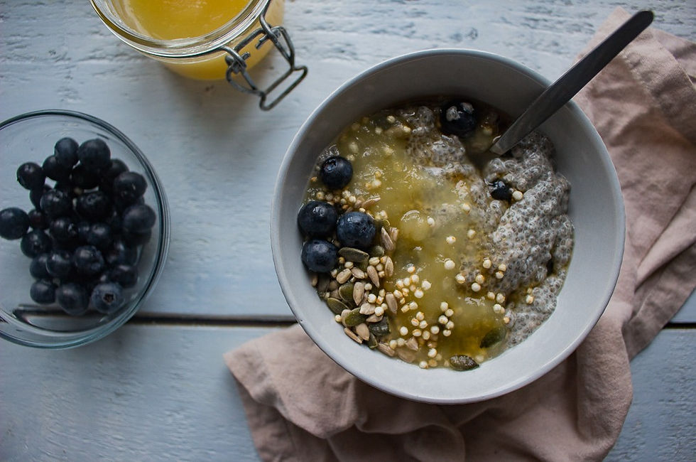 Blueberry Chia Bowls