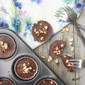 These chocolate hazelnut butter cups are phenom!