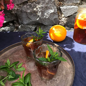 ORANGE & MINT ICED TEA