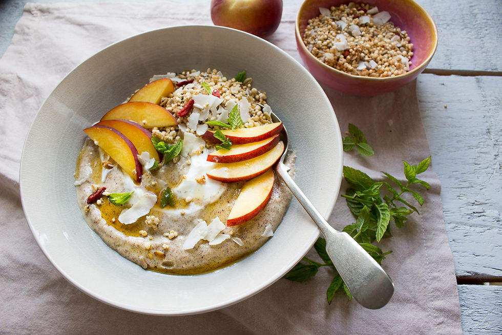 Image of Peach Smoothie Bowl
