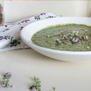 Get your green fix with this Courgette & Kale Soup