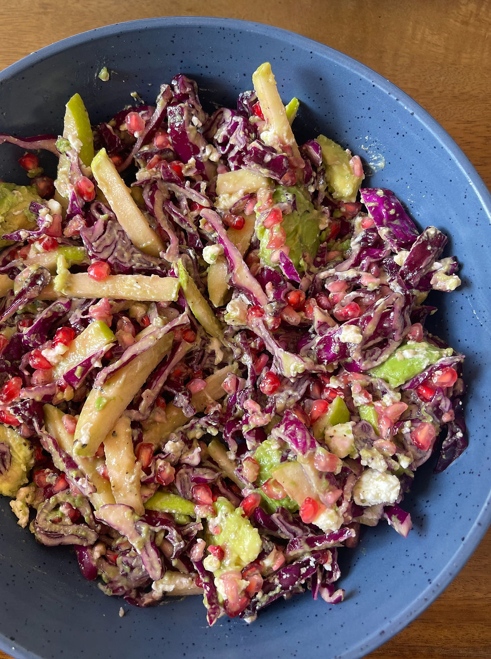 Receta Rica y Sana: Ensalada Morada