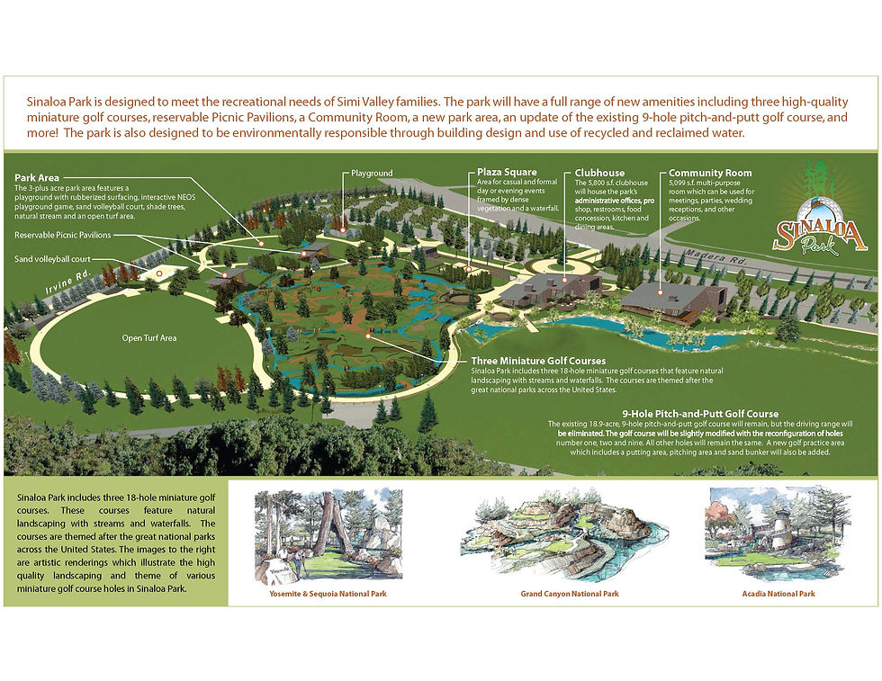 Sinaloa Site Plan overview