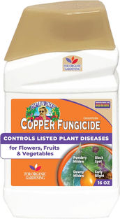 Organic gardening disease control