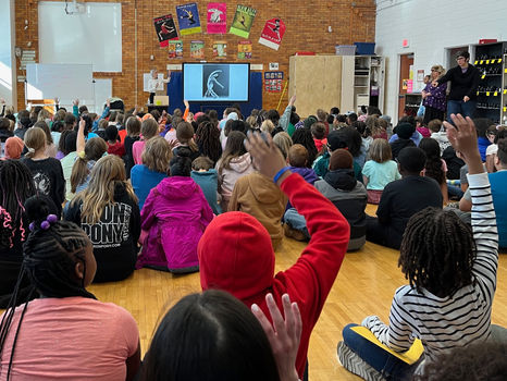 Indianola Informal K-8 School Author Visit
