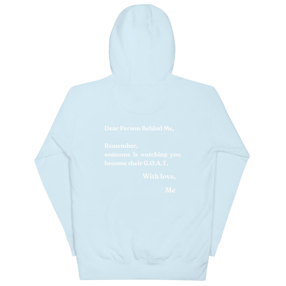 Thumbnail: Your Hustle Inspires GOAT Hoodie (WR)