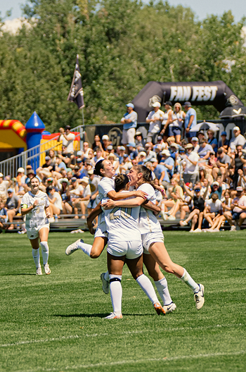 Colorado soccer team celebration