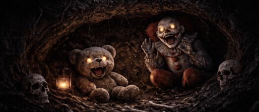 gif underground teddy bear.gif
