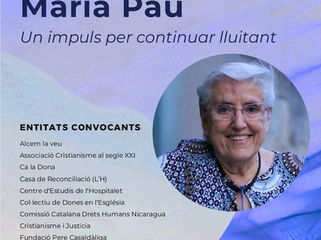 Acto de recuerdo y agradecimiento a Maria Pau