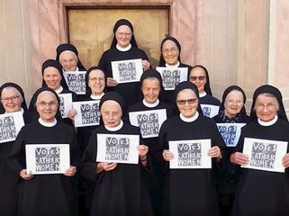 Las mujeres católicas se plantan