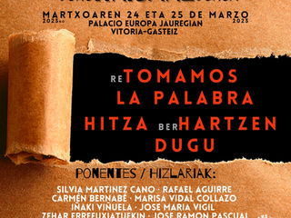 Miembros de la ATE en el Foro Krisare