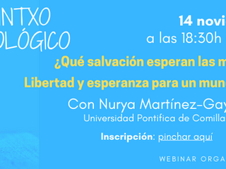 ¿Qué salvación esperan las mujeres? Libertad y esperanza para un mundo en cambio