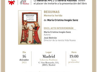 "Beguinas. Memoria herida", de C. Inogés. Presentación