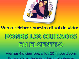 LA RED MIRIAM NOS INVITA A CUIDARNOS