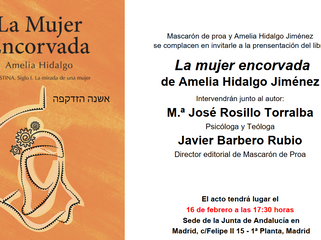 "La mujer encorvada". Libro de Amelia Hidalgo