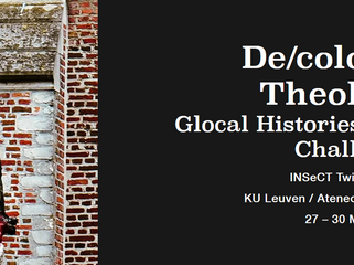 "La des/colonización de las teologías: historias glocales, retos contemporáneos". Conferencia INSeCT