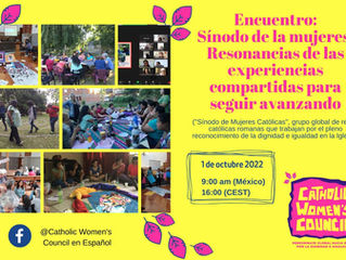 Encuentro "Sínodo de las mujeres. Resonancias de las experiencias compartidas para seguir avanzando"