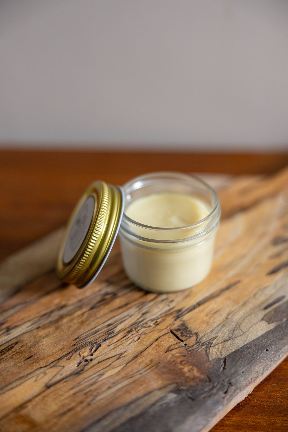 Eating the best yogurt pancakes.