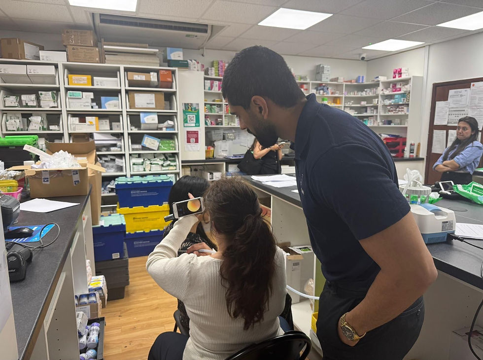 earwax removal team pharmacy training professionals