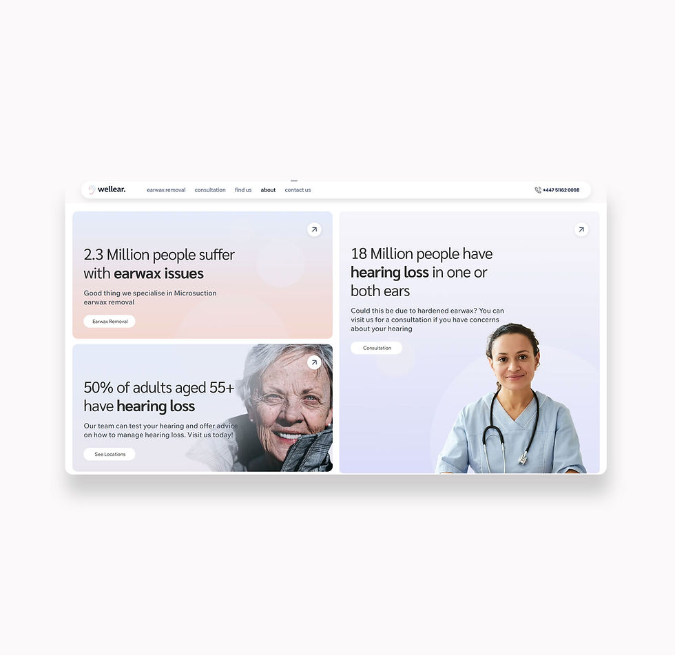 wellear-hero-home-page-website-branding-design-earwax-removal-audiologist-trust