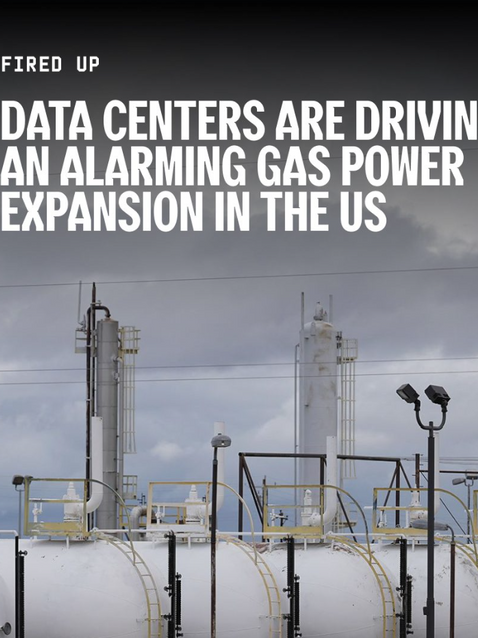 Increasingly, the US gas power buildout is getting tied directly to the data center buildout