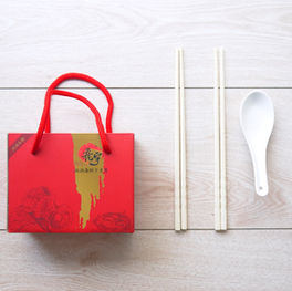 屏東干貝醬伴手禮手提彩盒,南部水產冷凍包裝紙盒