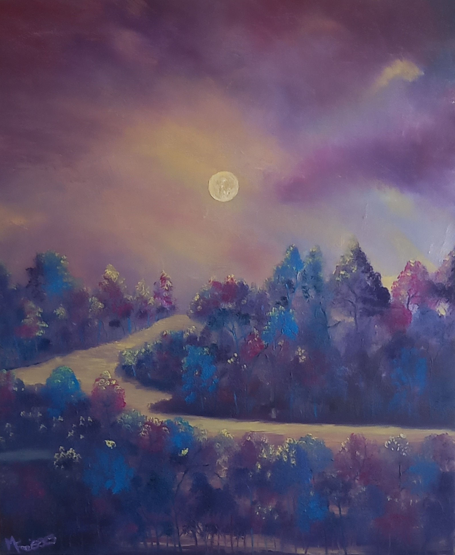 Pleine Lune sur Sombre-Taillis