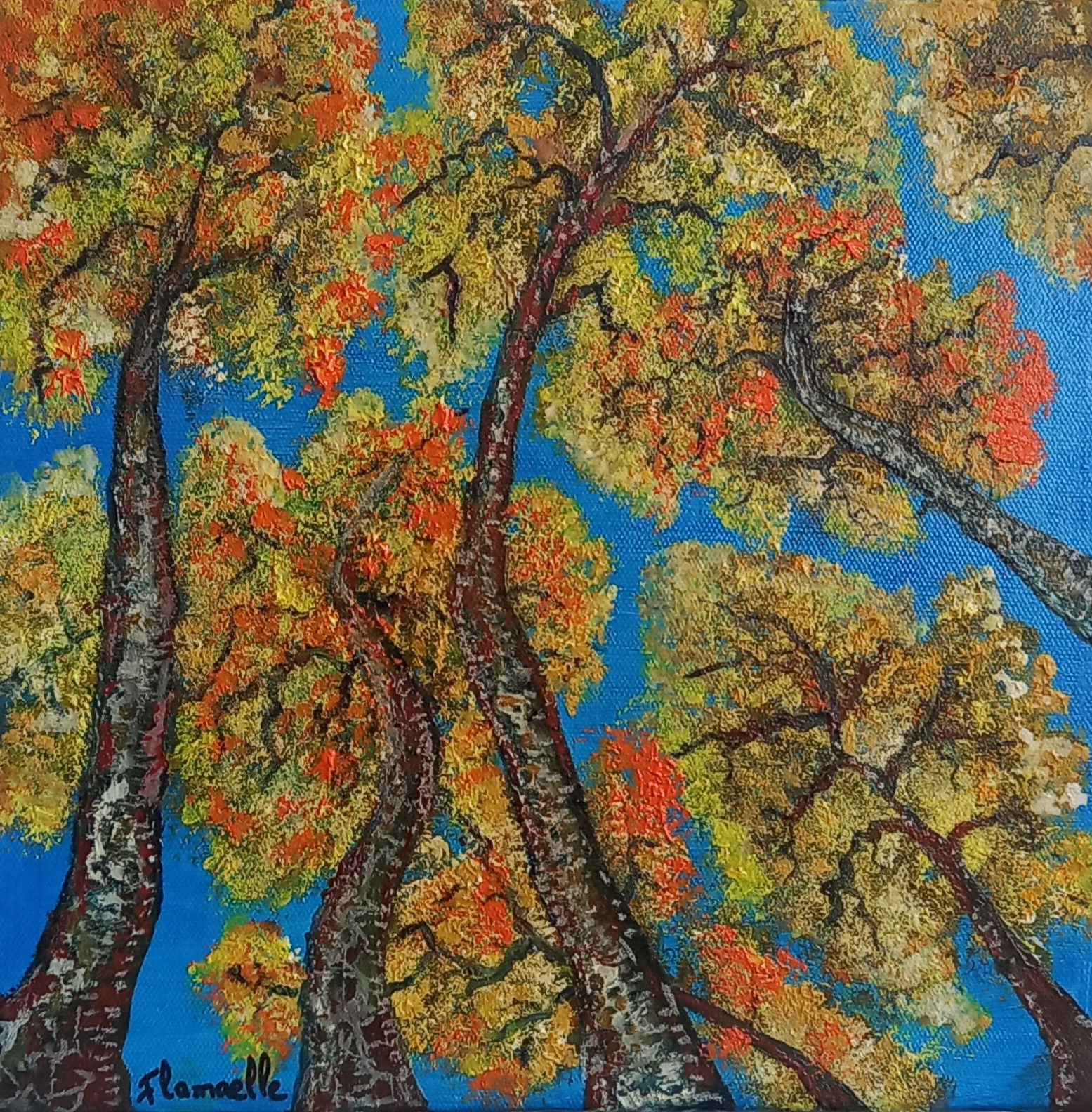 Sous les arbres