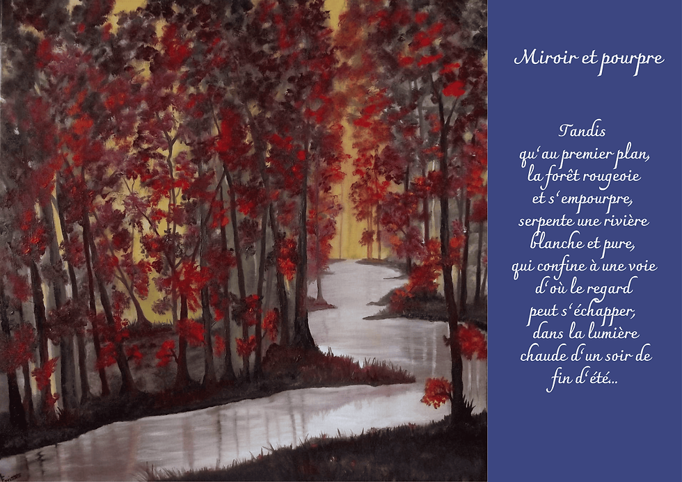 Miniature : Miroir et pourpre