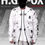 Thumbnail: Men's Techwear White Jacket Hoodie Full Zip Buckle Holygrail H.G.B-0X/WHT