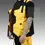 Thumbnail: Men's Techwear Yellow Black T-Shirt Vest Buckle T.V.T-01/YLW