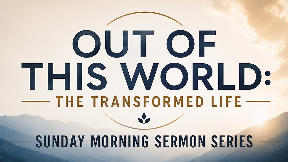 Sunday Morning Sermon Series