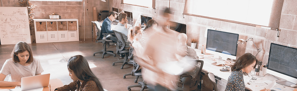 busy office