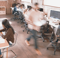 busy office