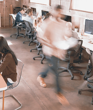 busy office
