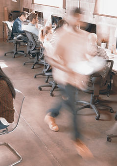 busy office