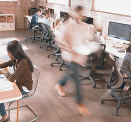 busy office