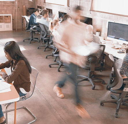 busy office